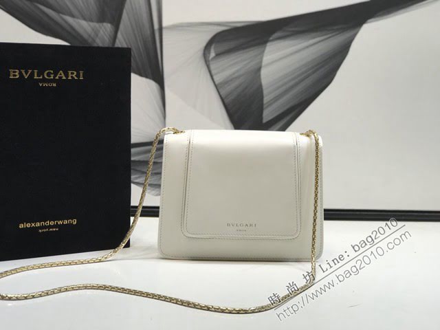 Bvlgari女包 寶格麗新品系列鏈條小包 B288741 膠囊系列 雙蛇首搭扣 Bvlgari2020新款女包  fyd1538